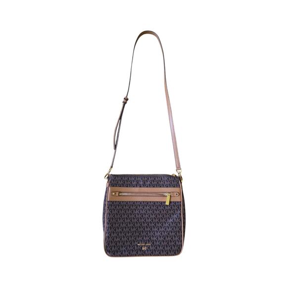 Authentic MICHAEL Michael Kors Jet Set Charm North South Crossbody Logo Bag - Picture 1 of 10